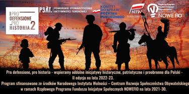 PRO DEFENSIONE, PRO HISTORIA (szerokość: 375 / wysokość: 187)